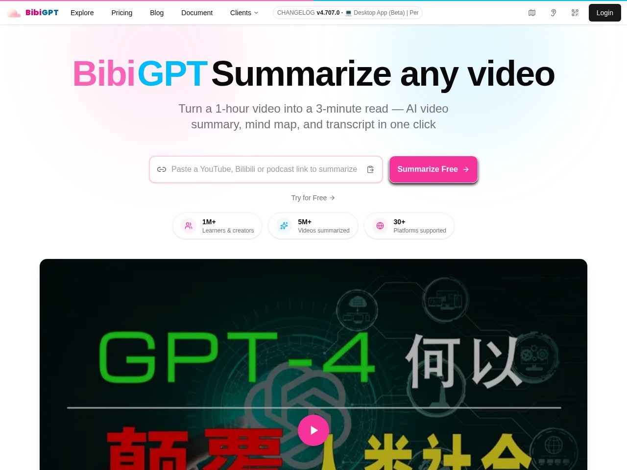 BibiGPT-哔哔终结者