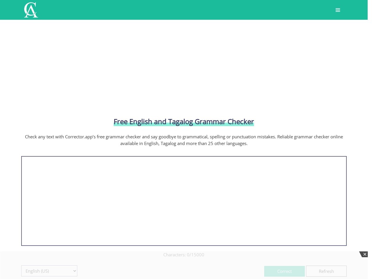 Corrector