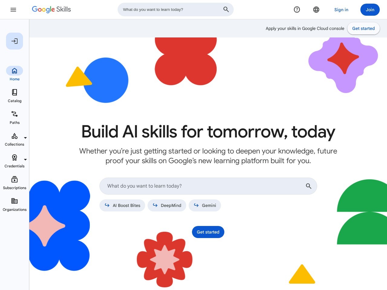 Google Skills
