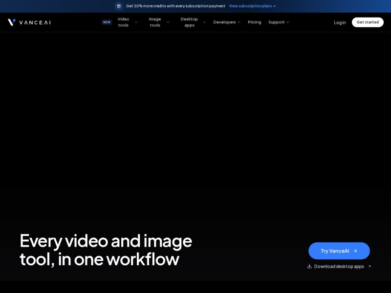 VanceAI Image Resizer