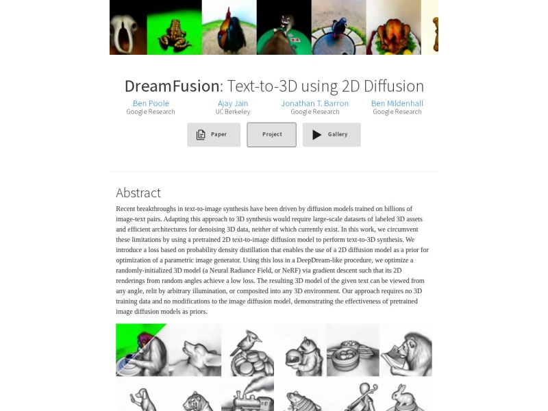 DreamFusion