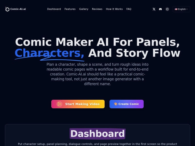 Elser AI Comics