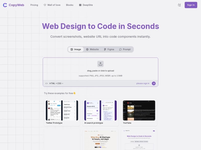 CopyWeb