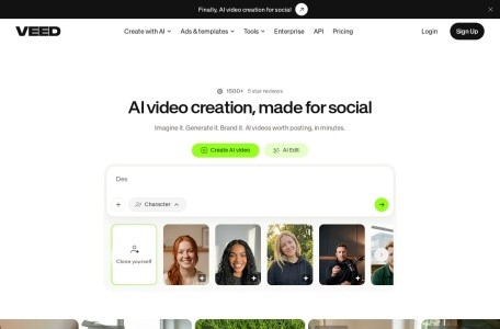 Veed AI Voice Generator